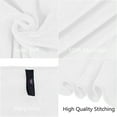 thumbnail image 3 of 2-Pieces Bath Towel Set For Bathroom,Ultra Absorbent White 30"x60", 3 of 5