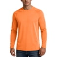 thumbnail image 3 of Garbnen Long Sleeve Shirts for Men UPF 50+ Sun Protection Rash Guards for Men Cooling Breathable Summer Outdoor Beach Fishing Hiking Men Sun Shirt Orange XXL, 3 of 7