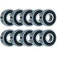 thumbnail image 1 of Niche Roulement de Roue 6302-2RKQE6 15x42x13mm Rainure Profonde à une Rangée 10 Pack 519-CBB2327R, 1 of 5