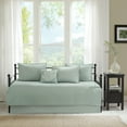 thumbnail image 2 of Madison Park Daybed Quebec 6-Piece Reversible Daybed Cover Set, Seafoam, 2 of 6
