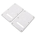 thumbnail image 4 of 2Pcs Electric Guitar Backplate Guitar Cavity Cover Plate Pickguard PVC for Replacement White, 4 of 8