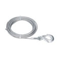 thumbnail image 3 of Towing Ropes Winch Wire Rope 4mmx12m Cable 2000LBS Strength Stainless Steel Galvanized Replacement Winch Galvanized Rope ,Easy to Carry, 3 of 6