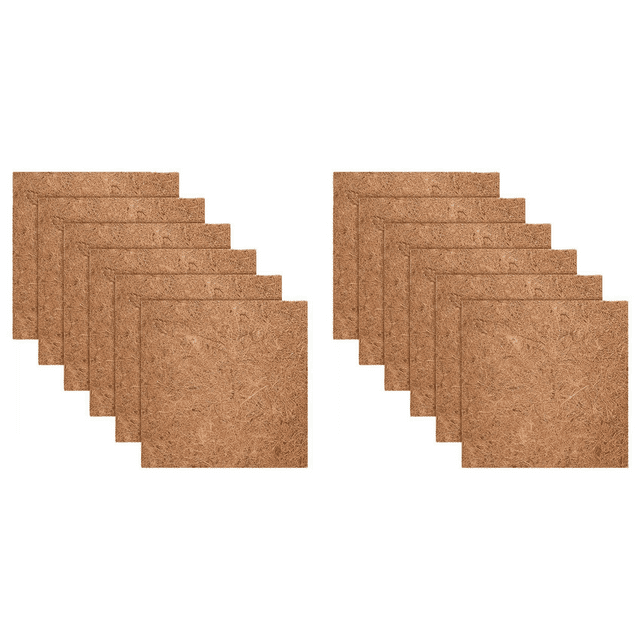 2X Natural Coconut Fiber Mat, Reptile Carpet, Pet Terrarium Substrate for Lizard Snake Turtle Gecko