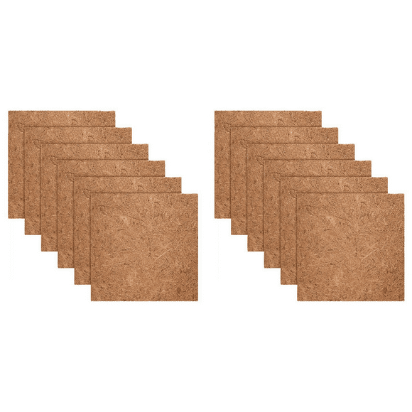 2X Natural Coconut Fiber Mat, Reptile Carpet, Pet Terrarium Substrate for Lizard Snake Turtle Gecko