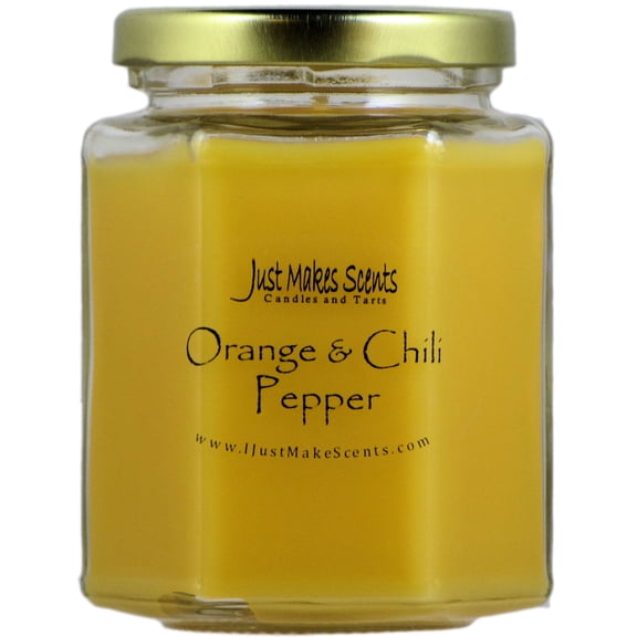 Orange & Chili Pepper Candle -Just Makes Scents Candles & Gifts