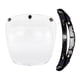 thumbnail image 4 of Visera de burbuja Yotijar para cascos de motocicleta abiertos Parabrisas universal solar claro, 4 of 6