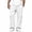 White, variant on Men's Cargo Wide Leg Sweatpants with Pockets Classic Drawstring Waist Loose Straight Trousers, Soft Knit Casual Daily Sports Pants Gray S