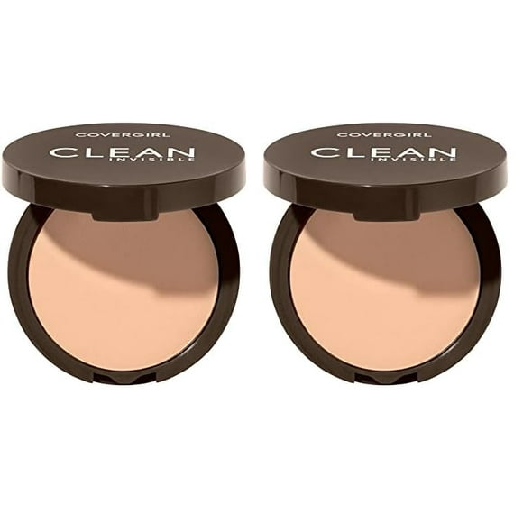 Polvo prensado Covergirl Clean Invisible Vegan Buff Beige