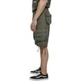 thumbnail image 4 of BRANDIT INDIVIDUAL WEAR Adult Male Utility Cargo Shorts, Color: Olive, Size: 3XL (2012-15001-3XL), 4 of 6