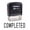 Black, variant on Printtoo Custom Stamp COMPLETED Self Inking Rubber Stamp Office Stationary-Black