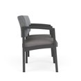 thumbnail image 4 of Fauteuil d'Attente de Réception Lenox en Acier à 2 Places / Acier Charbon / Gris / Gris, 4 of 5