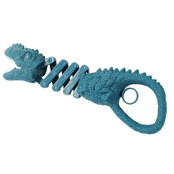 QUMIIRITY Jouet Dinosaure Vivaneau Bleu Foncé PVC pour Fête 1Pcs