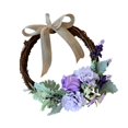 thumbnail image 5 of Artificial Flowers Wreath Door Wreath Wall Decoration Home Hanging Ornament, 5 of 10