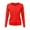Red, variant on Clearance! Hontri Women's Round Neck Cardigan Knitted Long Sleeved Large Yards Loose Solid Color Short Sweater Jacket Cardigan Women's Cardigan Purple M