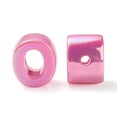 thumbnail image 2 of Rainbow Iridescent Acrylic Beads Random Mixed Letters Hot Pink 20-21x14-20.5x8.5-20.5mm Hole: 3.5mm, 2 of 3