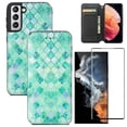 thumbnail image 1 of Casnio Wallet Case for Samsung Galaxy S23 Case With Screen Protector (Colored), 1 of 5
