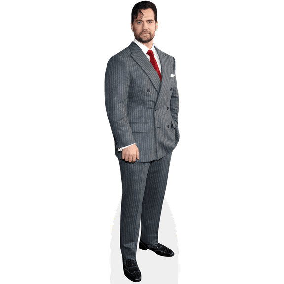 Henry Cavill (Red Tie) Mini Cardboard Cutout Standee