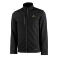 thumbnail image 2 of Men's Cutter & Buck  Black Notre Dame Fighting Irish Evoke Eco Softshell Recycled Full-Zip Jacket, 2 of 3