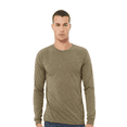 thumbnail image 6 of BELLA + CANVAS Men’s Long Sleeve T-Shirt, Pull-on Crew Neck Triblend Casual Assorted Tee,( S, 9 Pack ), 6 of 6