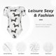 thumbnail image 4 of Balery Dachshund Dog Puppy Body de cuello redondo de manga corta para mujer Tops de manga corta Tops básicos-X-Large, 4 of 7