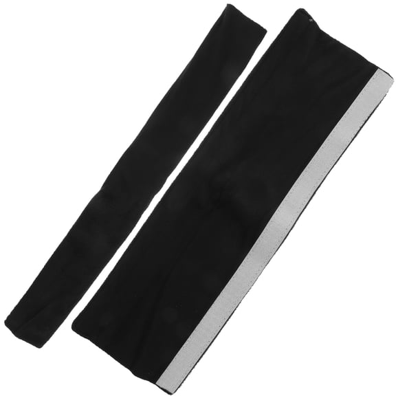 Milisten 2-Pack Black Kitchen Appliance Handle Covers Refrigerator Fridge Handle Protectors and Easy to Install