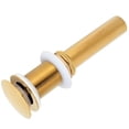 thumbnail image 4 of Drain Filter, Drain Stopper, Polished Brass Finish Kitchen For Adult Without Hole, 4 of 8