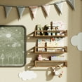 thumbnail image 6 of Floating Shelves for Wall - Nursery Bookshelf, Versatile Wall-Mounted Kids Book Shelf for Room Decor, Ideal for Books, Toys, Spice Rack, 6 of 6