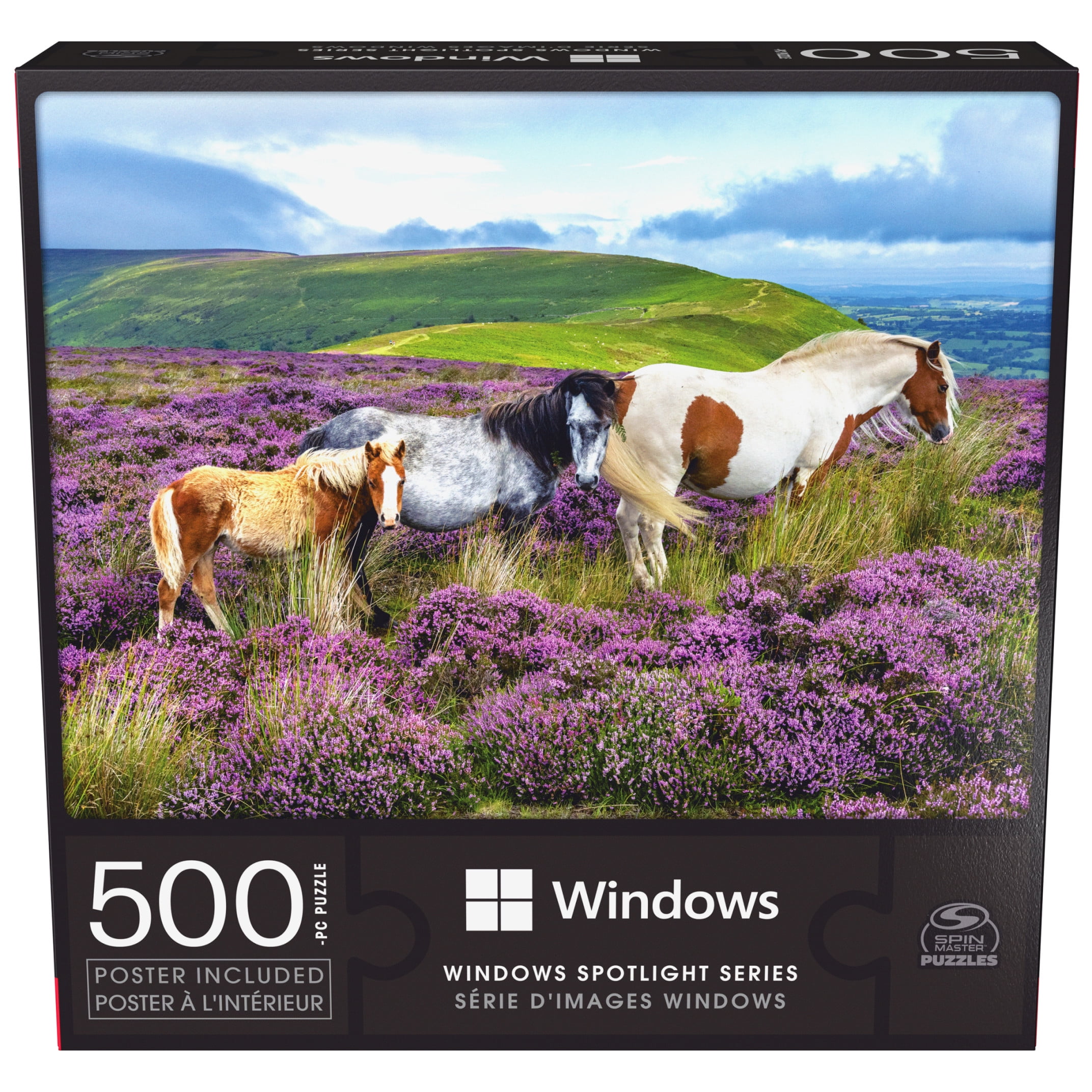 Microsoft Windows Spotlight Series 500-Piece Puzzle Wales Landscape, for Ages 8 and up