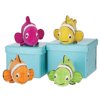 7.5"" 4 Assorted Color Plush Clown Fish Case Pack 36