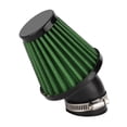 thumbnail image 1 of filtro de motocicleta modificadas Filtro de aire modificado para motocicleta Filtro de aire de alto flujo de aire para scooter ATV Dirt Bike (42 mm verde)VehiclePartsAndAccessories Fyydes Descripción de la referencia, 1 of 6