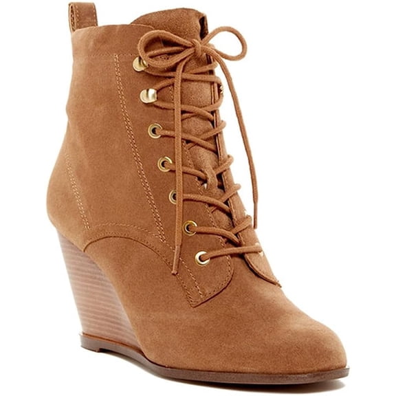 BCBGeneration Wiley Wedge Bootie 9.5 (Sandalwood)