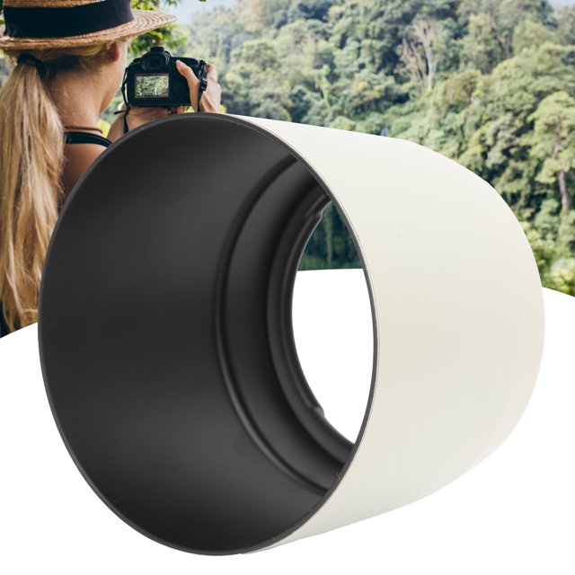Camera Lens Hoods, Reversible Lens Hood Replacement, For EF 100-400mm F/4.5-5.6L IS USM Lens, For Backlighting, Side-Light , Flash Photography