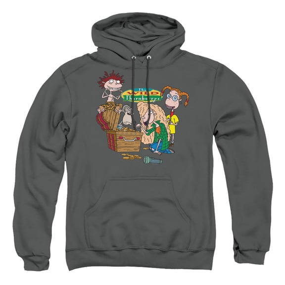 Wild Thornberrys Treasure Hunt Unisex Adult Pull-Over Hoodie