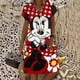 thumbnail image 2 of Vestidos de Minnie de Disney y Mickey para mujer, vestido Midi informal con estampado Floral y escote en V para vacaciones, verano 2022, 2 of 5