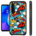 thumbnail image 1 of Compatible with TCL 30XE Hybrid Fusion Guard Phone Case Cover (Comic Boom Teal), 1 of 1