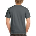 thumbnail image 2 of Gildan Men's G2000 Ultra Cotton Adult T-shirt, Charcoal, Medium, 2 of 2