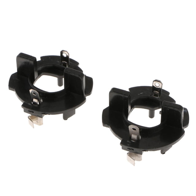 koolsoo 1 Paire Support d'Ampoule de Phare DEL Base de Douille Kit de Conversion pour Golf MK5
