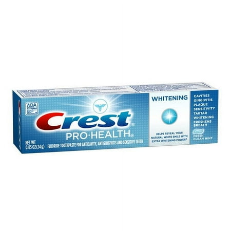 Crest Pro-Health Whitening Fresh Clean Mint Toothpaste, 0.85 oz
