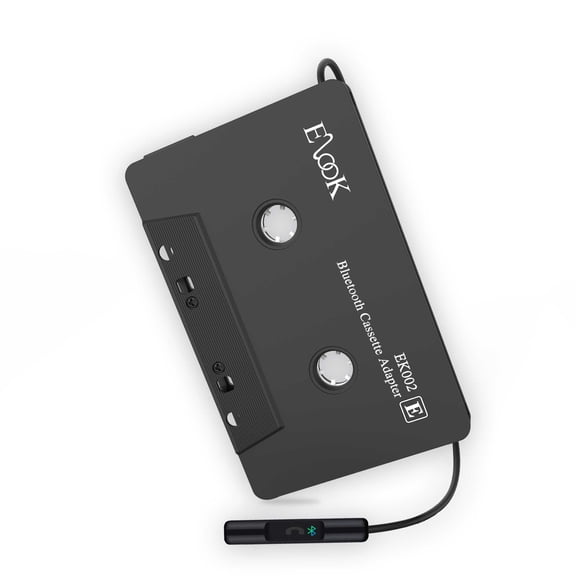 Elook Bluetooth 5.0 Cassette Receiver, Car Tape Player Bluetooth Aux Adapter