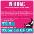 thumbnail image 5 of Tiki Cat Born Carnivore Wet Cat Food, Mousse, Chicken Recipe in Broth, 2.4 oz. Pouch, 5 of 9