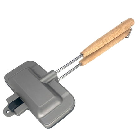 Sandwich Maker Electric Panini-Press Non-stick Cool-Touch Handle Toaster Sandwich Frying Pan with Removable Handle