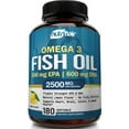 thumbnail image 4 of NutriFlair Fish Oil Omega 3 Supplement for Brain and Heart Health 180 Softgels, 4 of 8