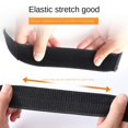 thumbnail image 3 of 5PCS Camping Tool Outdoor Nylon Cord Wrap Organizer Reverse Buckle Magic Elastic Band Extension Strap Stretch Nylon Straps Cable Tie 25*800MM, 3 of 8