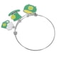 thumbnail image 3 of BRIGHTFUFU Pulsera del día de San Patricio Pulsera irlandesa Pulsera decorativa Pulsera con dijes Pulsera de mujer, 3 of 7