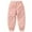 Pink, variant on Girls Winter Quilted Cotton Pants Warm Unisex Casual Loose Sweatpants Toddler Boys Full Length Jogger Pants Size 3T