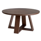 Free Shipping! Better Homes & Gardens Ezra Coffee Table Walnut Finish 35.9 Inch Diameter Modern Round - Walmart.com