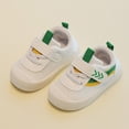thumbnail image 4 of Favoffer Back to School Unisex Summer New Middle and Large Children Soft Bottom Single Shoes Baby Walking Shoes Velcro Mesh Shoes, 4 of 5