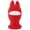 Red, variant on Xdegoge Boys Girls Winter Hat Face Cover Ski Caps Knitted Cute Ear Kids Beanie Hats Neck Warmer Cycling Balaclava Stretchy Windproof Warm Cap