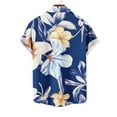 thumbnail image 4 of WAENQINLA Hawaiian Shirt for Men, Floral Tropical Shirts Casual Summer Short Sleeve Button Down Shirt Vacation Outfits Beach Shirt 2025, 4 of 4