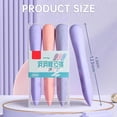 thumbnail image 2 of Eraser Grip (Writing Aid, Pencil Grip Eraser), Large/Hole Eraser/Little Lady' Model 3 Pieces Per Box, Hole Eraser, Increased Friction, Durable, For Pencils & Ink, Unique Design, Meiiso, 2 of 6